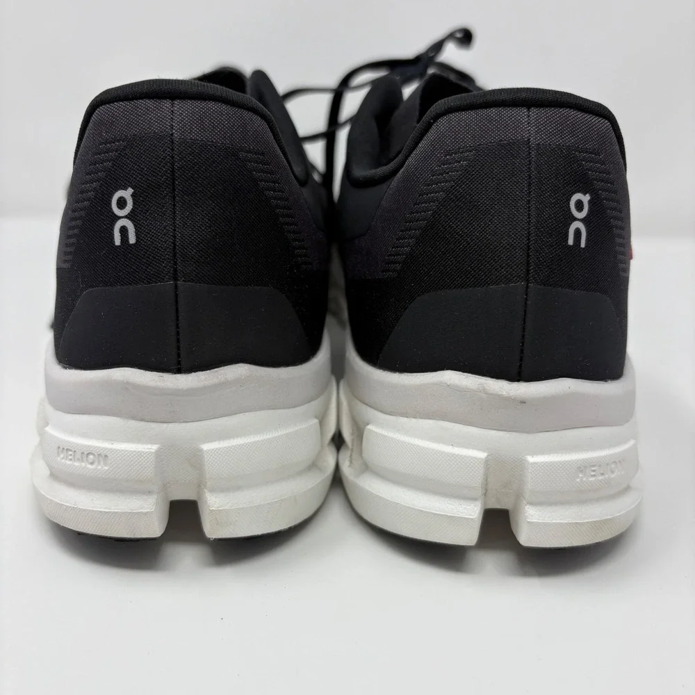 On Running Cloudflow 4 Men's Size 12 Black White Running Shoes (3MD30100299)